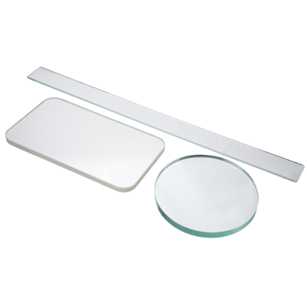 toughened glass various size pieces